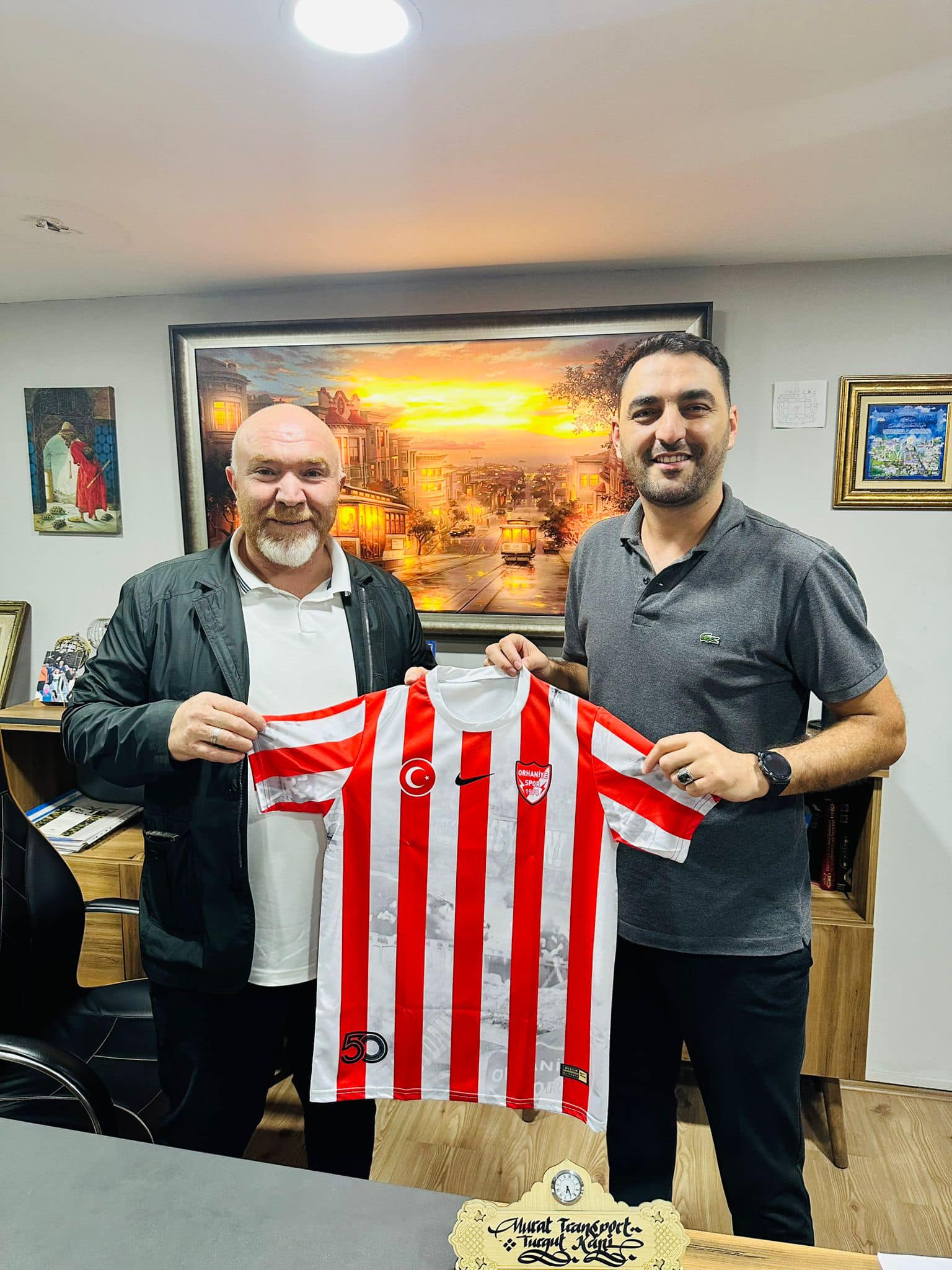 Mutartransport’tan Orhaniye Spor’a Destek